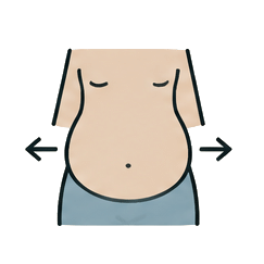 Icon Abdominal Swelling
