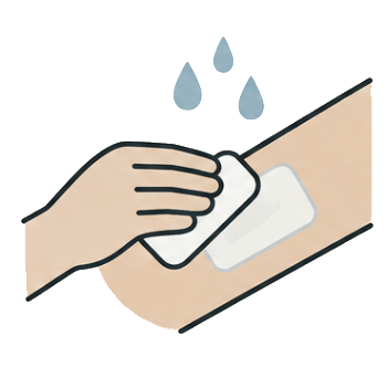 Illustration Keep Wounds Clean(1)